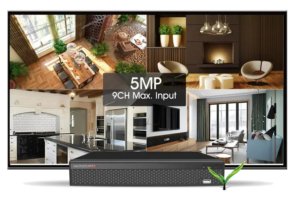 Monitorrs Security AI IP kamerový set 5 Mpix GTube (6373K8+)