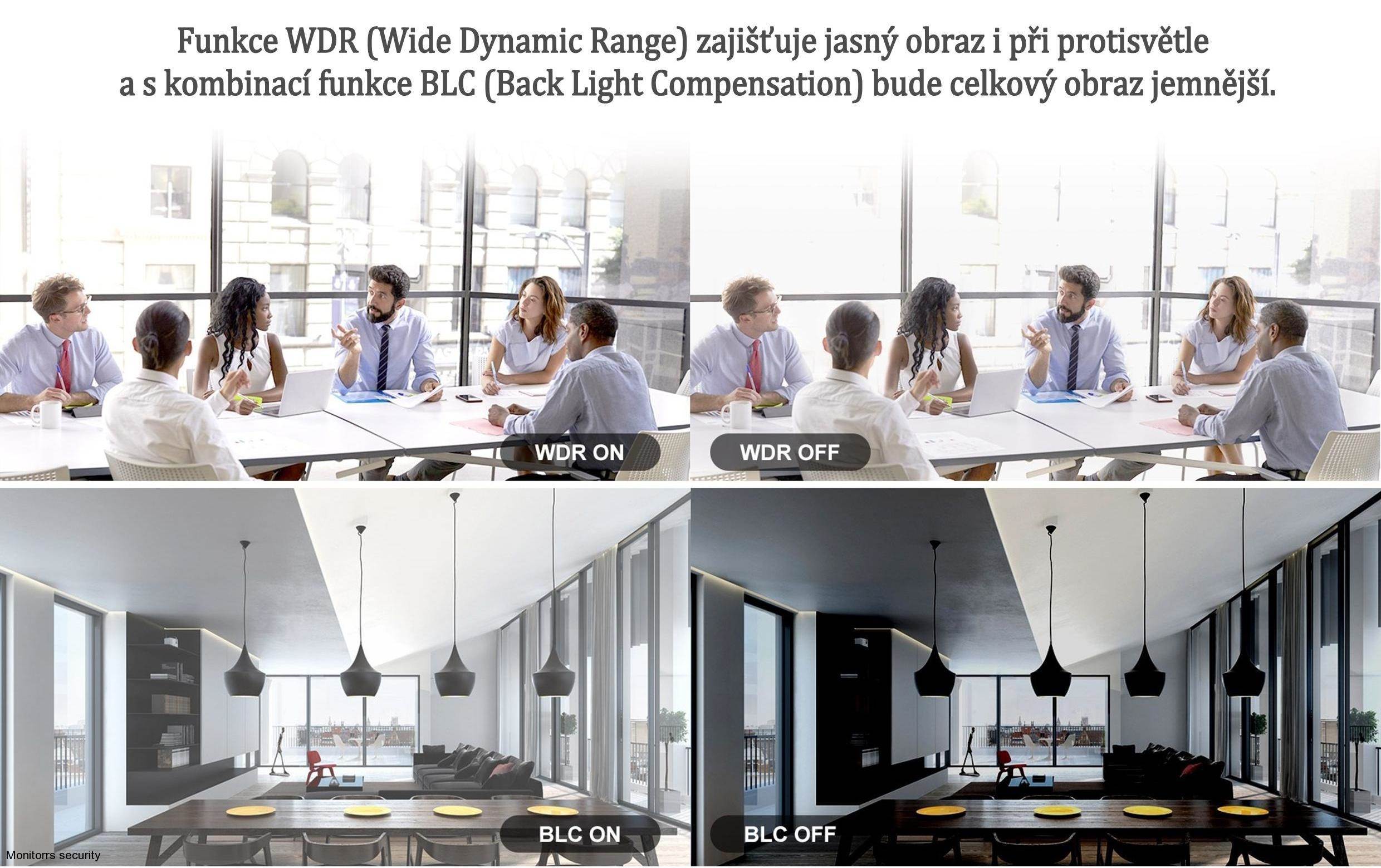 Monitorrs Security 4k park AI IP 8 kamerový set 8 Mpix WTube (6380K8)