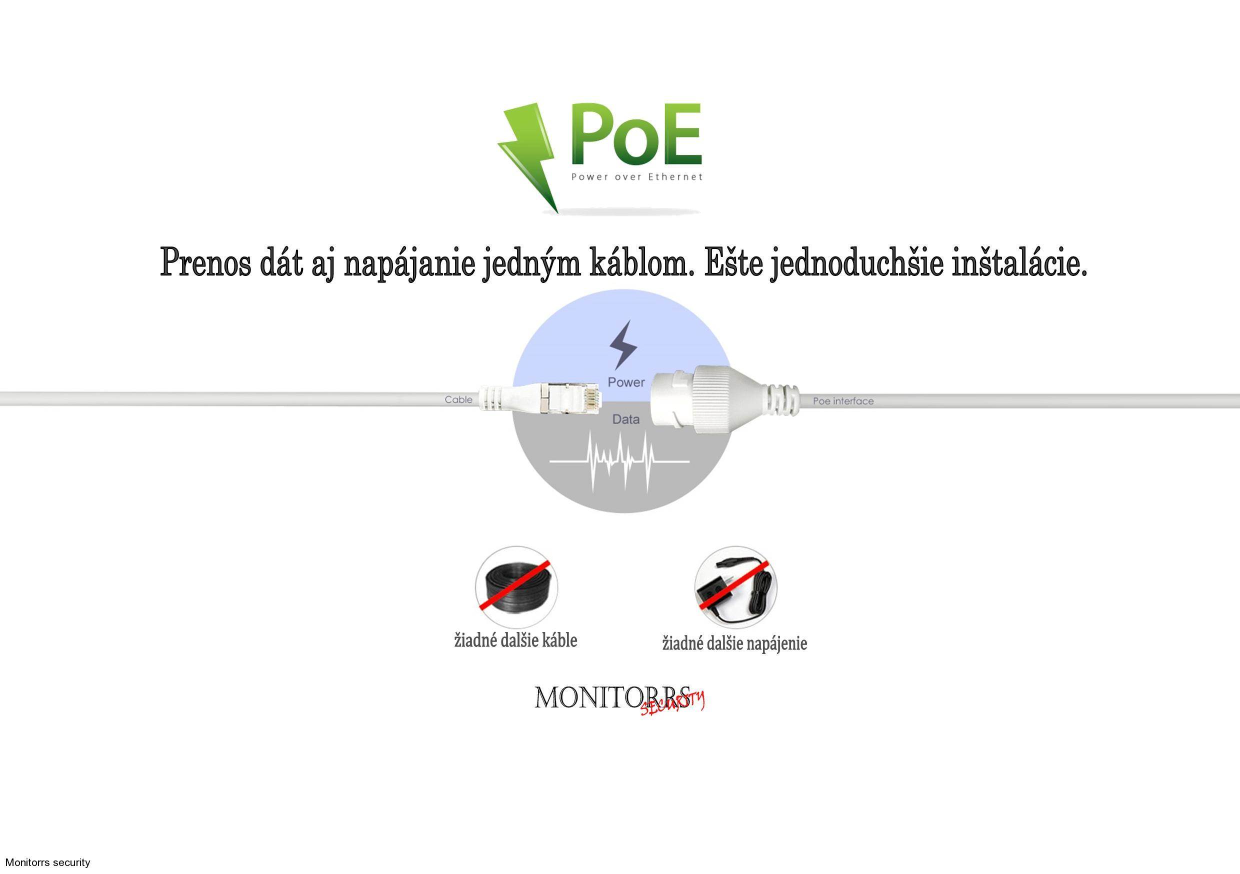 MS 4k park AI IP 5 kamerový set so switchom 8 Mpix WTube (6380K5B)