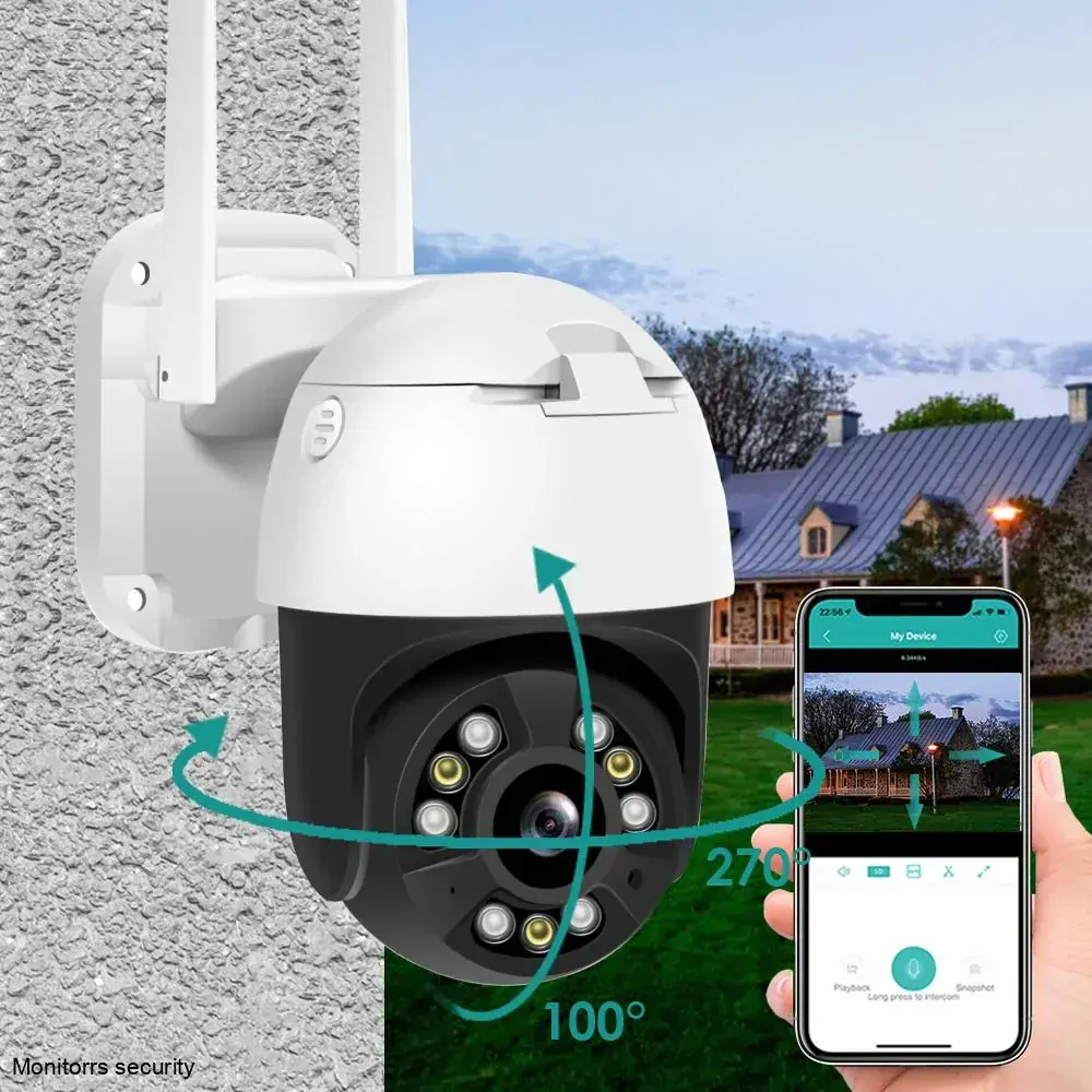 Monitorrs Security smart Wi-Fi inteligentná kamera 8 MPix AT800 (6048)