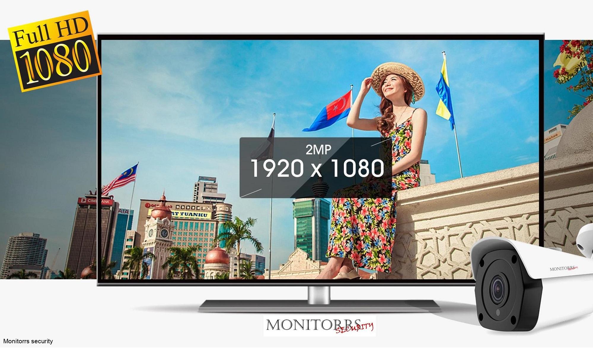 Monitorrs Security IP 6 kamerový set 2 Mpix WTube Plast (6023K6)