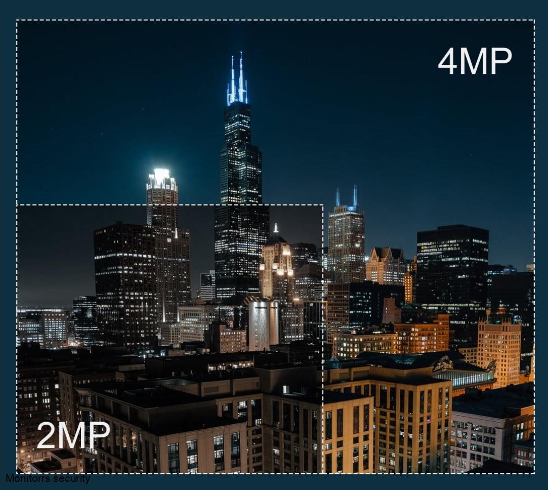 Monitorrs Security IP 6 kamerový set 4 Mpix WTube Plast (6024K6)