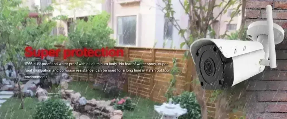 Monitorrs Security Wifi IP 3 kamerový set 5 MPix (6121K3)