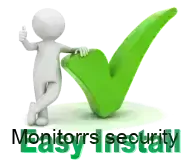 Monitorrs Security Wifi IP 2 kamerový set 2 mpix, aktív (6124k2)