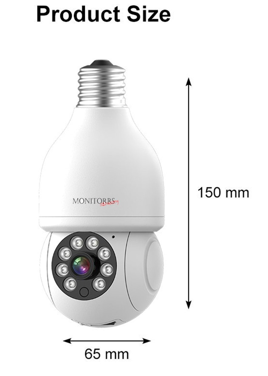 Monitorrs Security smart Wi-Fi inteligentná kamera 4MPix MS400W (6064)