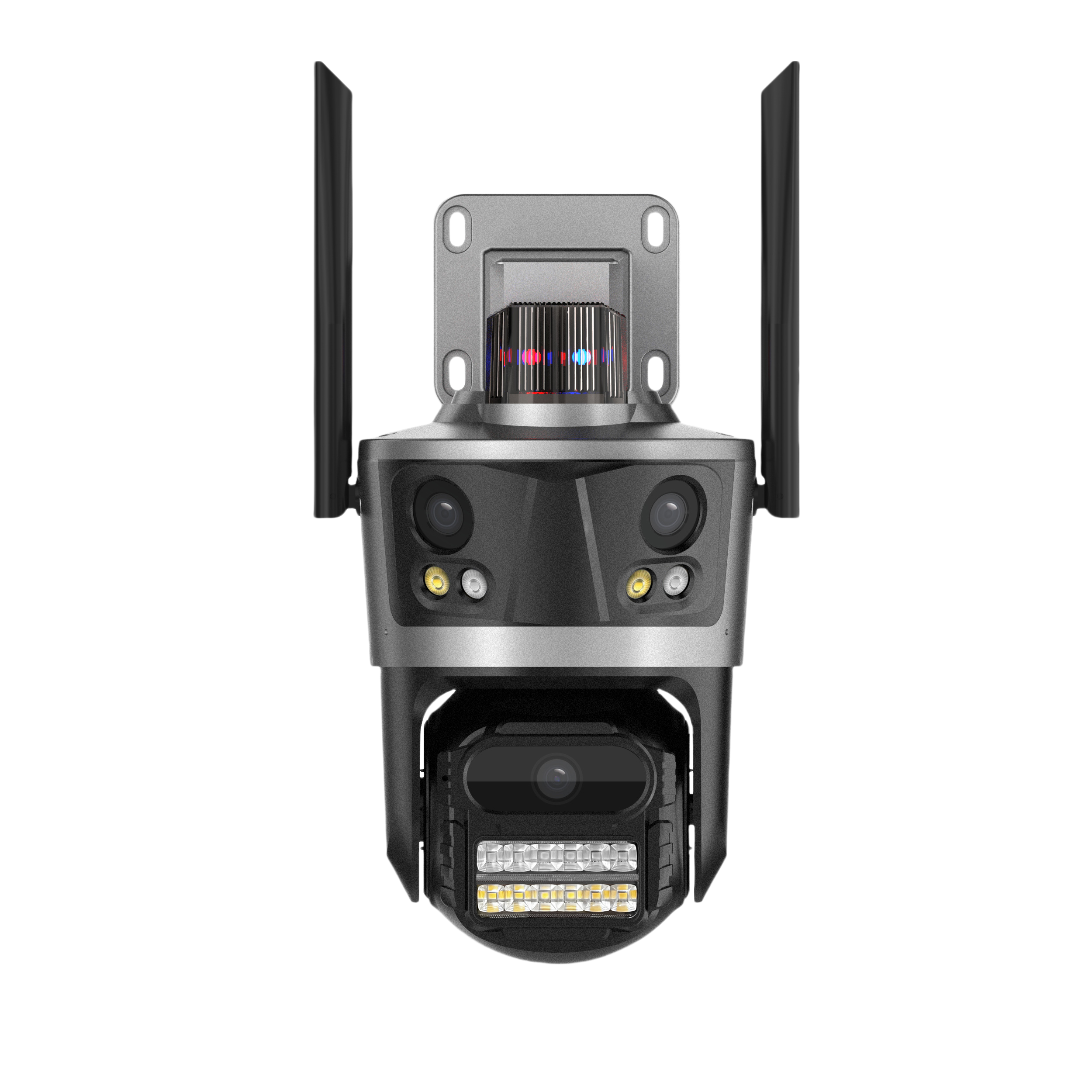 M.S. Smart WiFi IP kamera 9 MPix Triple Lens s AI detekciou – MS-SP300AP