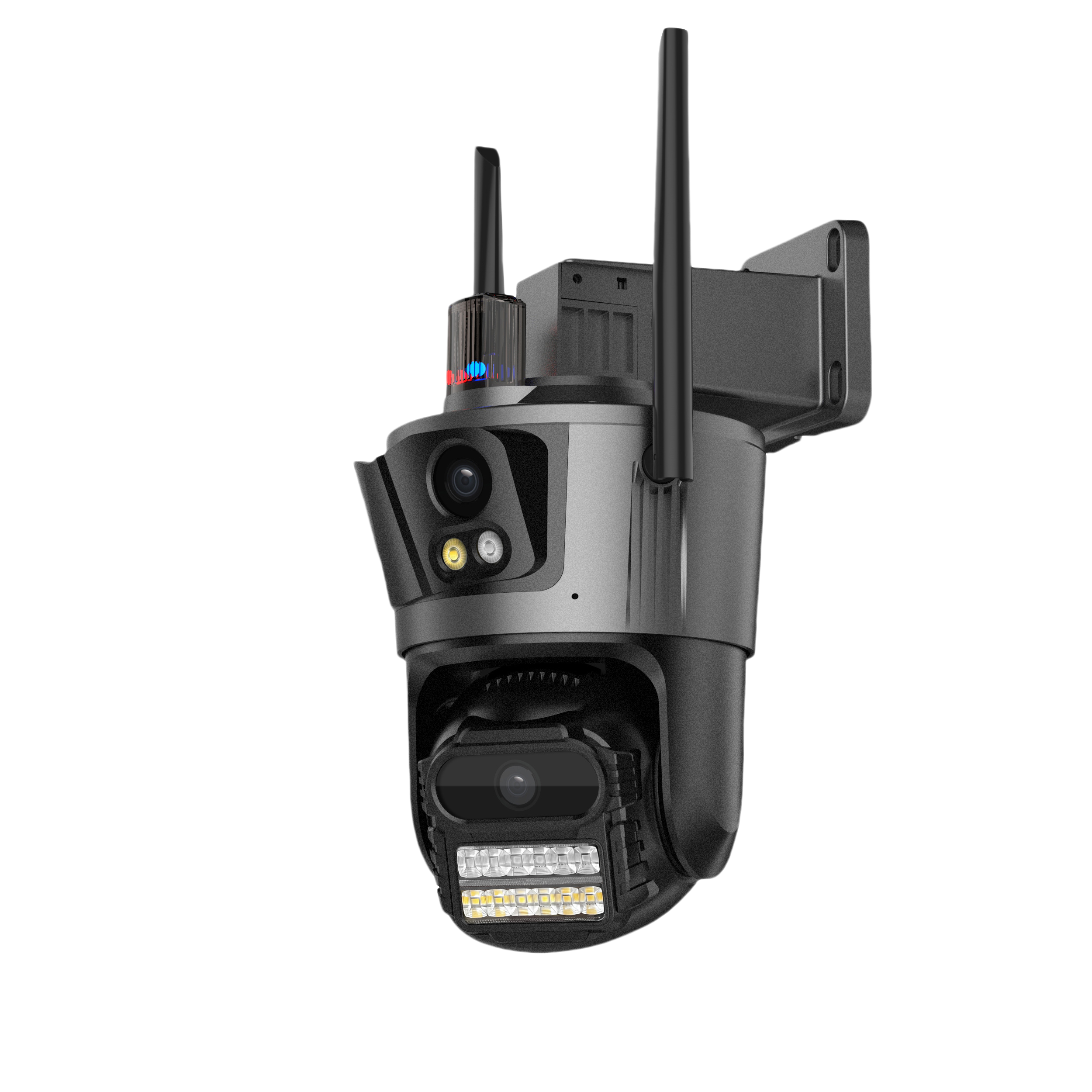M.S. Smart WiFi IP kamera 9 MPix Triple Lens s AI detekciou – MS-SP300AP