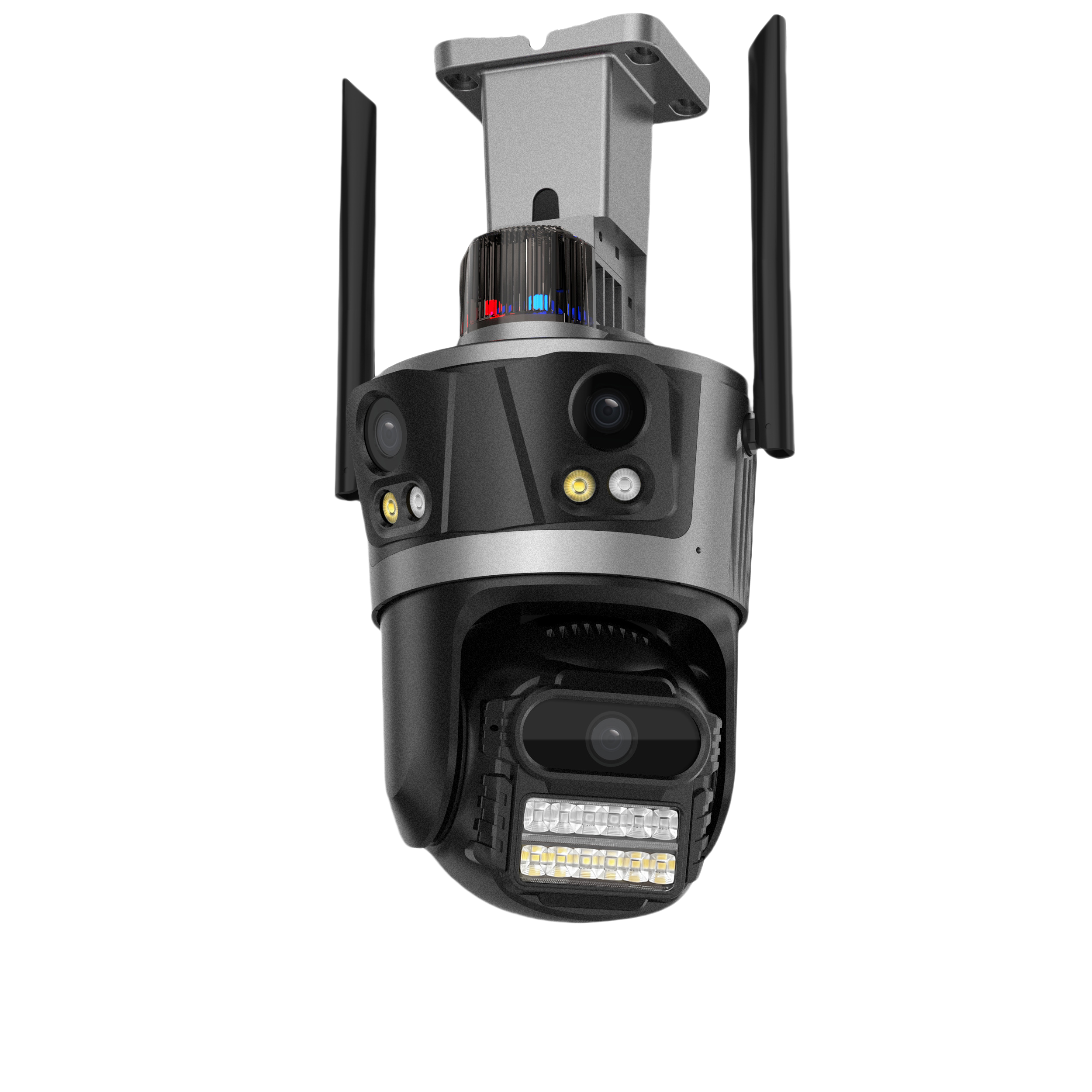 M.S. Smart WiFi IP kamera 9 MPix Triple Lens s AI detekciou – MS-SP300AP