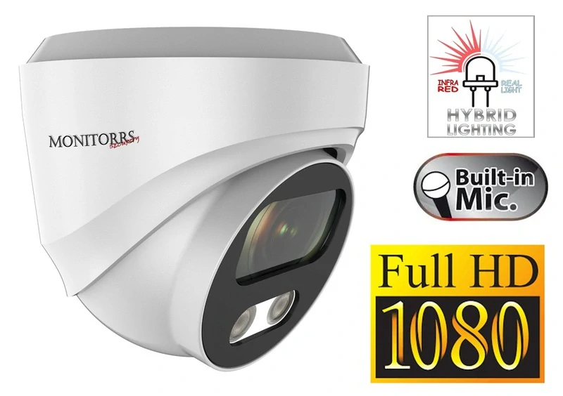 Monitorrs Security AI hybrid light IP kamerový set 2 Mpix WDome (6211K8+)