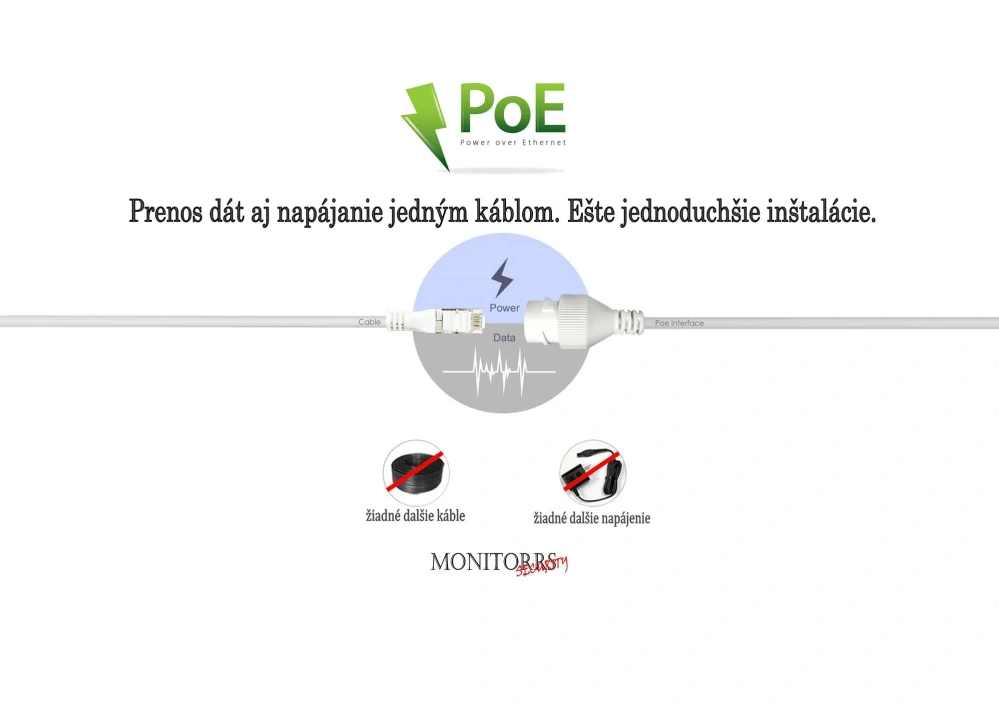 Monitorrs Security park AI IP kamerový set 8 Mpix WTube (6380K8+)