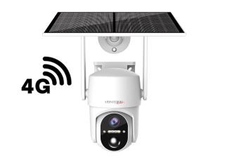Monitorrs Security smart Wi-Fi inteligentná solarná 4G kamera MS400Y (6052)