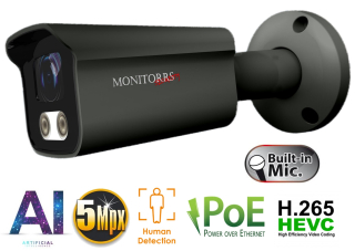 Monitorrs Security AI IP kamera 5 Mpix GT + Mikrofón (6373A)