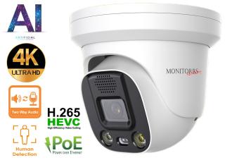 MS AI Aktív IP kamera 8 Mpix WT (6077)