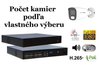 Monitorrs Security AI hybrid light IP kamerový set 2 Mpix WTube (6213K8+)